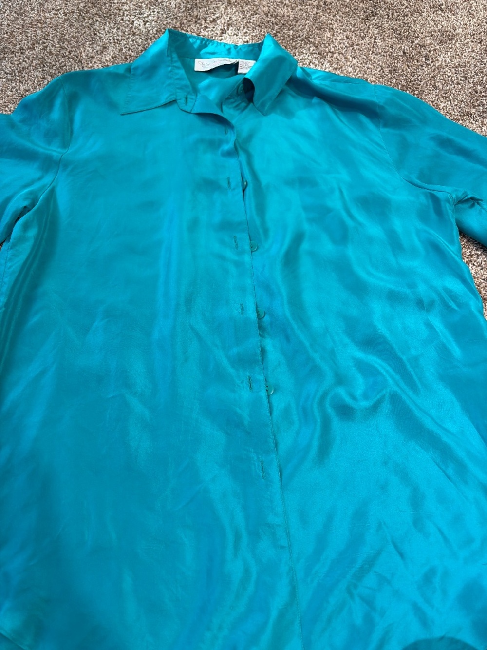 Vintage DVF Silk Shirt